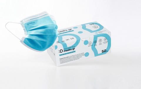 Mask BFE 98 Type IIR - blue