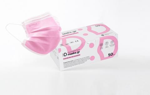 Mask BFE 98 - pink