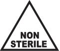 Non-sterile