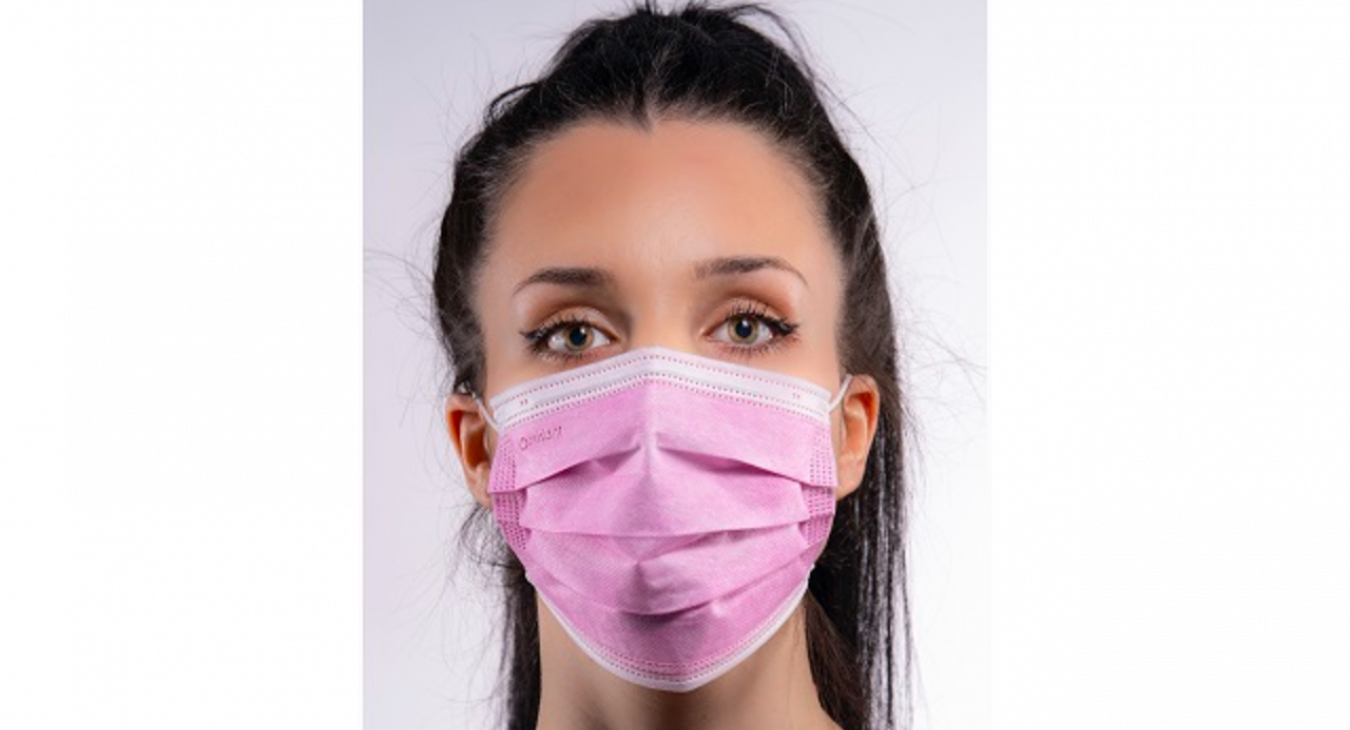 Mask BFE 98 Type IIR real lady - pink