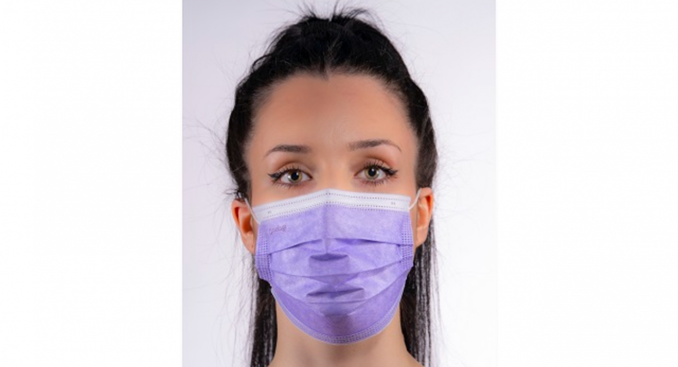 Mask BFE 98 Type IIR real lady - purple